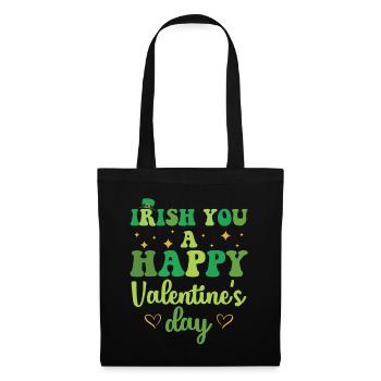 Irish You Happy Valentine's Day Green Holiday - Tote Bag - black - Front
