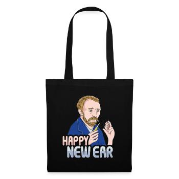 Happy New Ear Art Van Gogh - Tote Bag - black - Front