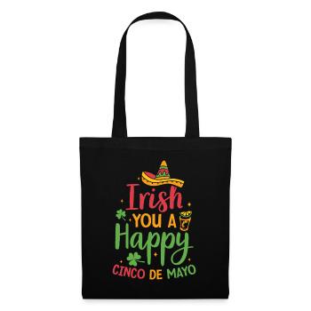 Irish You A Happy Cinco De Mayo Green Clover - Tote Bag - black - Front