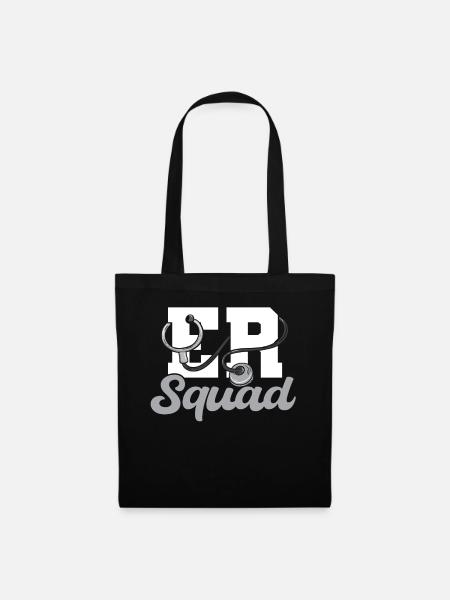 Her Squad Emergency Squad - Stoffbeutel - Schwarz