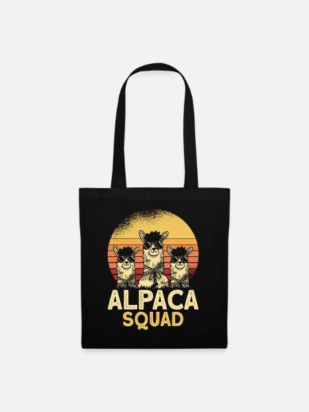 Alpace Squad Sunglasses - Stoffbeutel - Schwarz