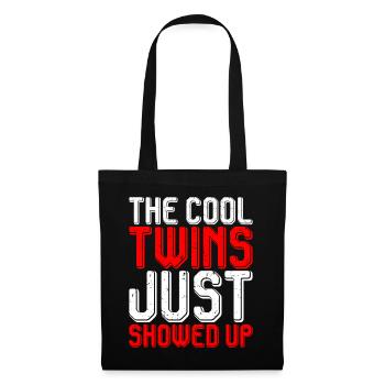 The Cool Twins Just Showed Up 25 - Tote Bag - black - Front