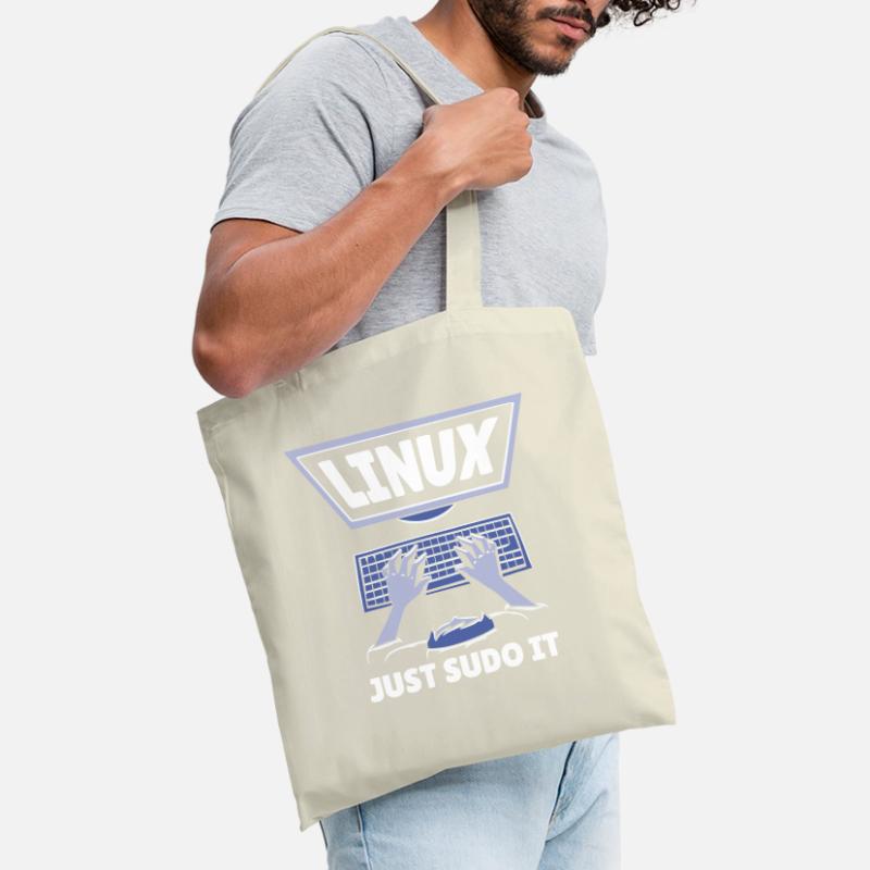 Logiciel Linux Programme de programmation Open Source Sac en tissu