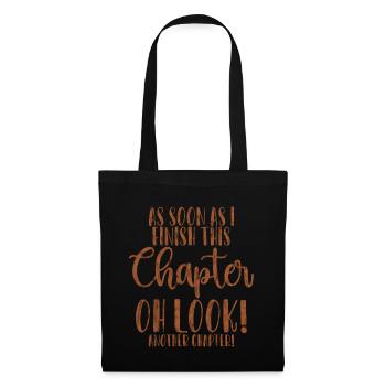 As Soon As I Finish This Chapter 3 - Tote Bag - black - Front