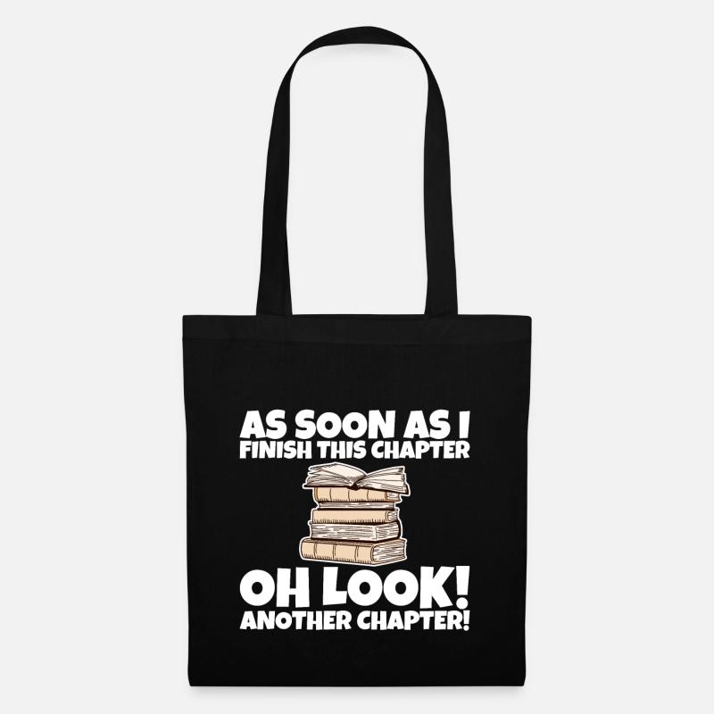 As Soon As I Finish This Chapter 2 - Tote Bag - black