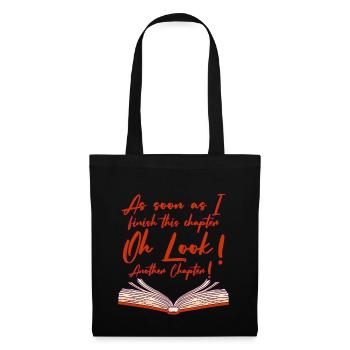 As Soon As I Finish This Chapter 4 - Tote Bag - black - Front