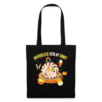 Official Sleep Shirt Sleepy Cat Easter Season - Tote Bag - black - Front