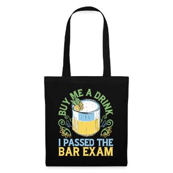 Achetez-moi un verre, j’ai réussi l’examen du barreau 4 - Sac en tissu - noir - Devant