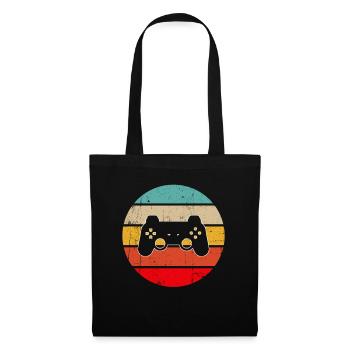 Gaming Retro - Tote Bag - black - Front