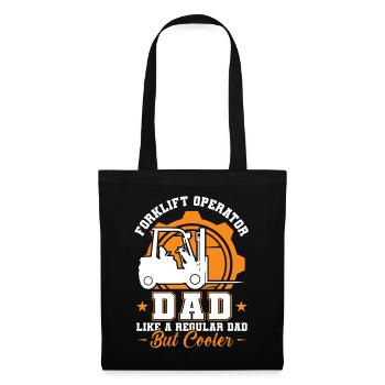 Forklift Operator Dad - Tote Bag - black - Front