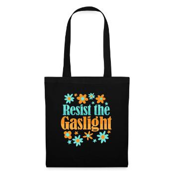 Féminisme Gaslightning Design pour un - Sac en tissu - noir - Devant