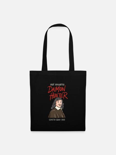 Descartes Daimon Hunter Cogito Ergo Sum - Stoffbeutel - Schwarz