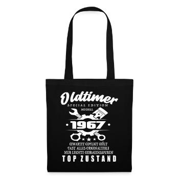 Oldtimer Special Edition Modell 1967 - Stoffbeutel - Schwarz - Vorne