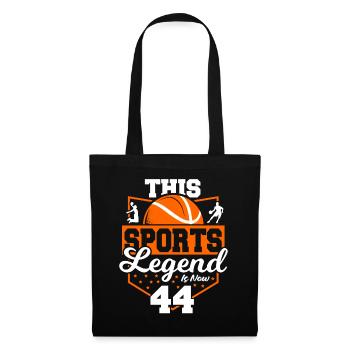 This Sports Legend Is Now 44, Basketball Game - Tote Bag - black - Front