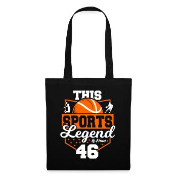 This sports legend is now 46, basketball game - Tote Bag - black - Front