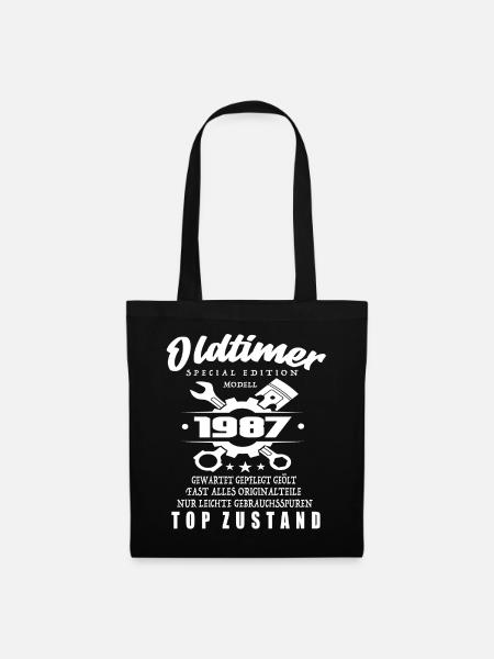 Oldtimer Special Edition Modell 1987 - Stoffbeutel - Schwarz