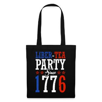 Liber-tea Party since 1776 July 4 - Tote Bag - black - Front