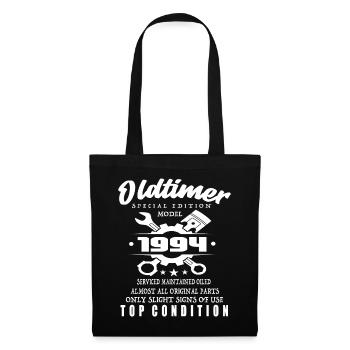 Oldtimer Special Edition Modell 1994 Geburtstag - Stoffbeutel - Schwarz - Vorne