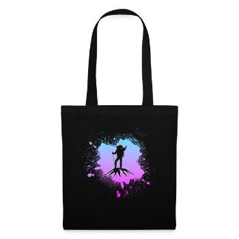 Alpinisme - Sac en tissu - noir - Devant