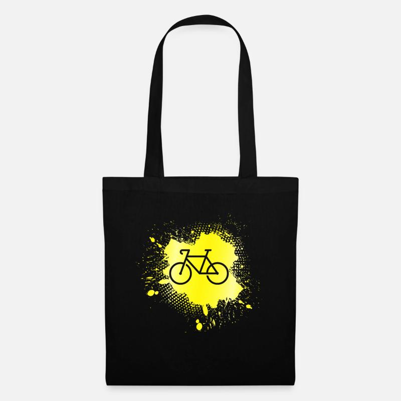 Fahrrad - Stoffbeutel - Schwarz