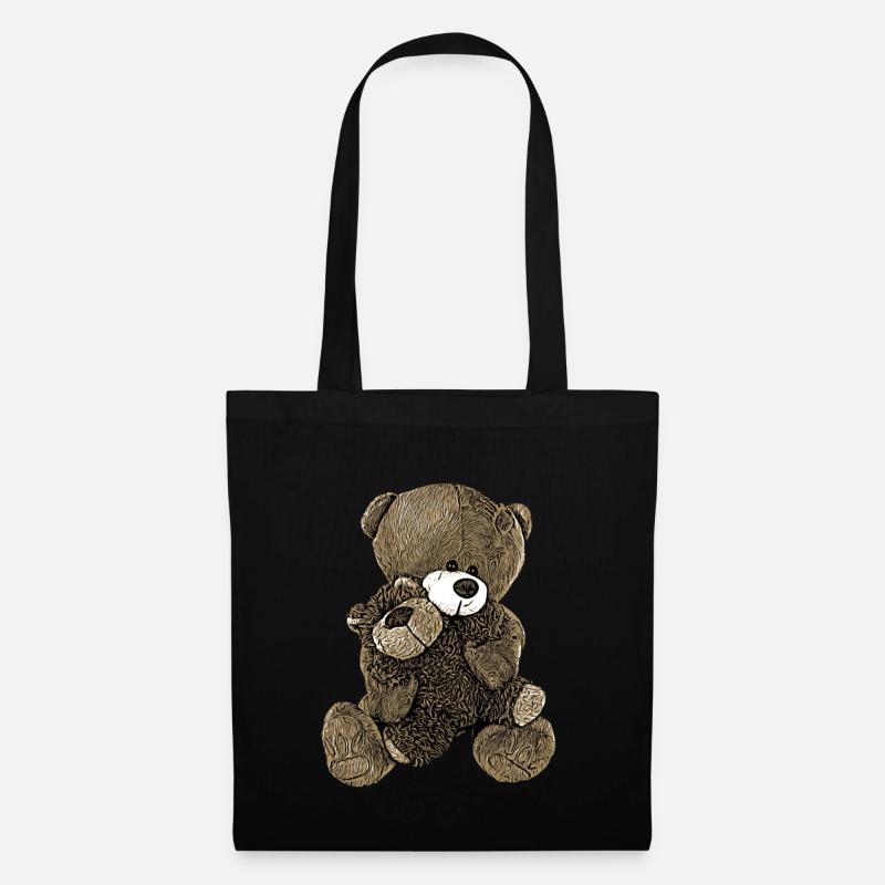Bamse Bamse Tegneserie Bamse Motiv - Mulepose - sort