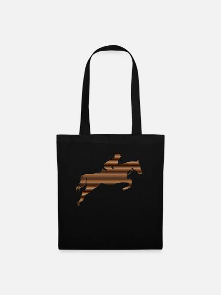 Reitsport - Stoffbeutel - Schwarz