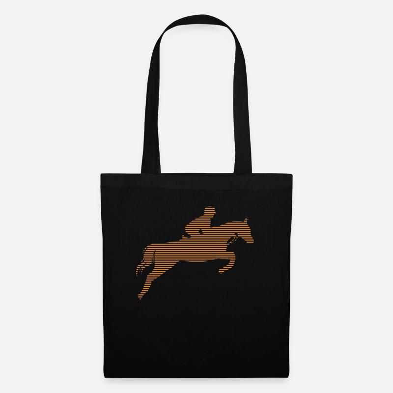 Reitsport - Stoffbeutel - Schwarz