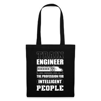 Train Engineer The Profession For Intelligent - Tote Bag - black - Front