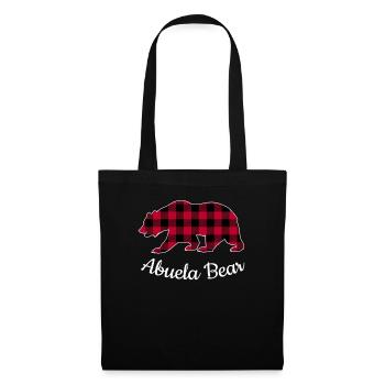 Ours Abuela - Sac en tissu - noir - Devant