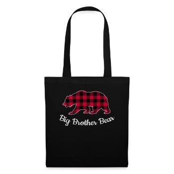 Big Brother Ours - Sac en tissu - noir - Devant