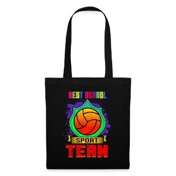 Volleyball School Sports Team - Tote Bag - black - Front