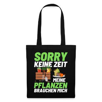 Gärtner Opa Garten Vater Gartenarbeit - Stoffbeutel - Schwarz - Vorne