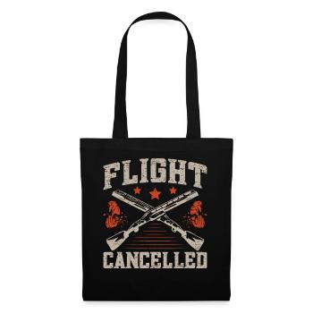 Clay Pigeon Shooting & Funny Sport Shooter Clay Pigeons - Sac en tissu - noir - Devant