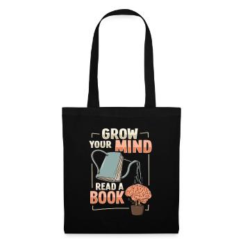 Reading book nerd designs for a librarian - Tote Bag - black - Front