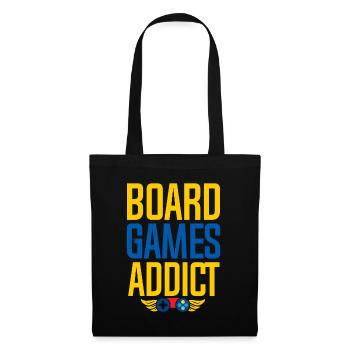 Board Games Addict - Brettspiele - Tote Bag - black - Front