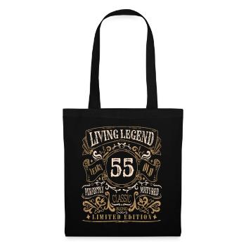 Retro Vintage Birth Whiskey Age 55 Years Old - Tote Bag - black - Front