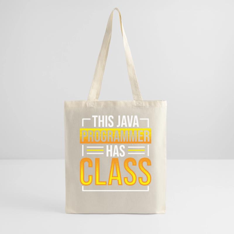 Ce programmeur Java a un codage de programmation de classe Sac en tissu