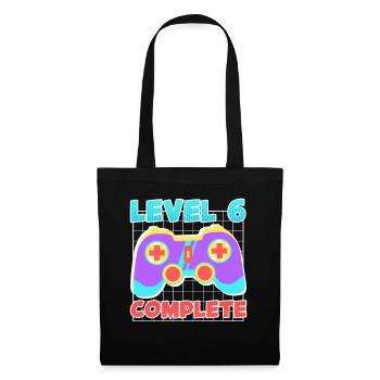 6th birthday boys 6 years child son - Tote Bag - black - Front