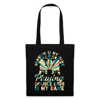 Playing Double Bass Is My Game - Double Bassist Gr - Tote Bag - black - Front