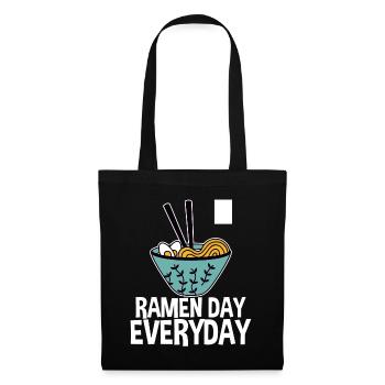 Ramen Day Everyday 4 - Tote Bag - black - Front