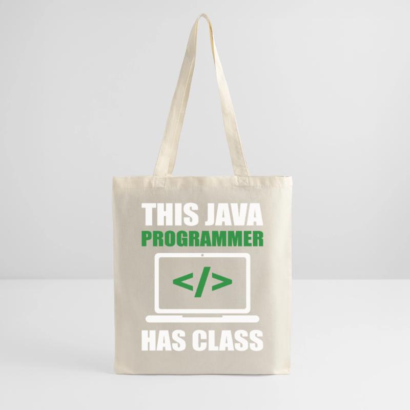 Ce programmeur Java a un codage de programmation de classe Sac en tissu