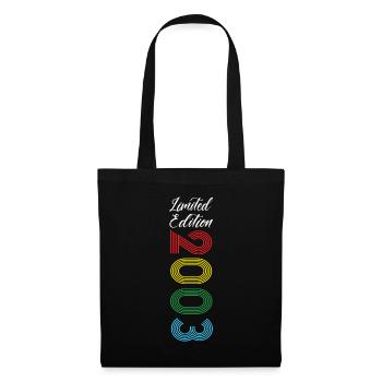 Édition limitée 2003 - Sac en tissu - noir - Devant