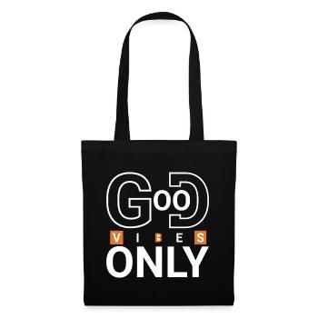 Good Vibes Only - Tote Bag - black - Front