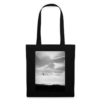 Kitesurfer foto Artboard 1 - Stoffbeutel - Schwarz - Vorne