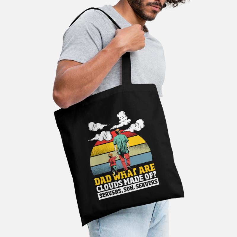 What Are Clouds Made Of Programming Programmer Tote Bag