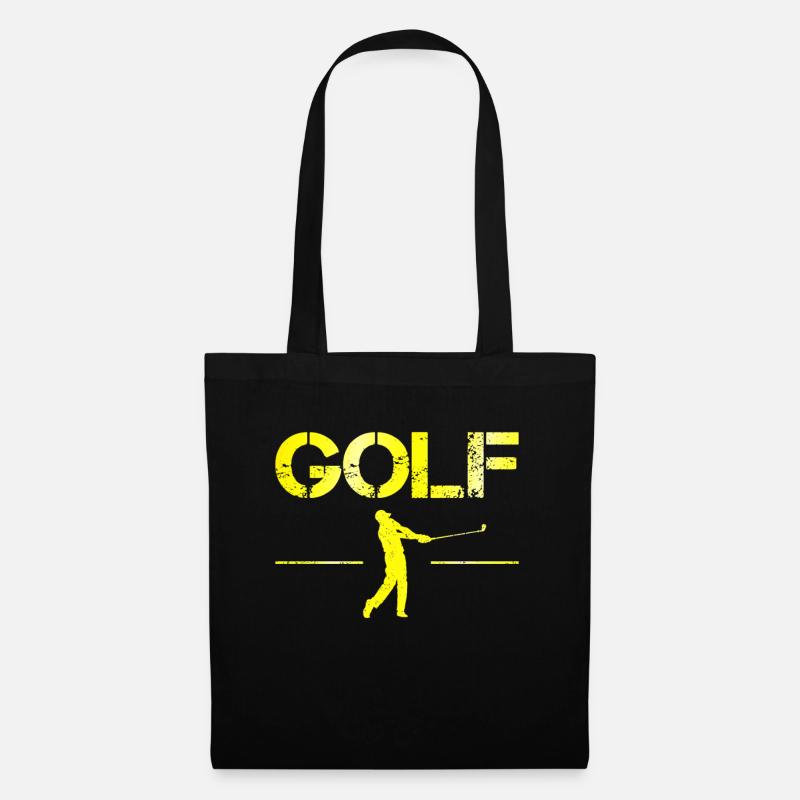 Golf - Stoffbeutel - Schwarz