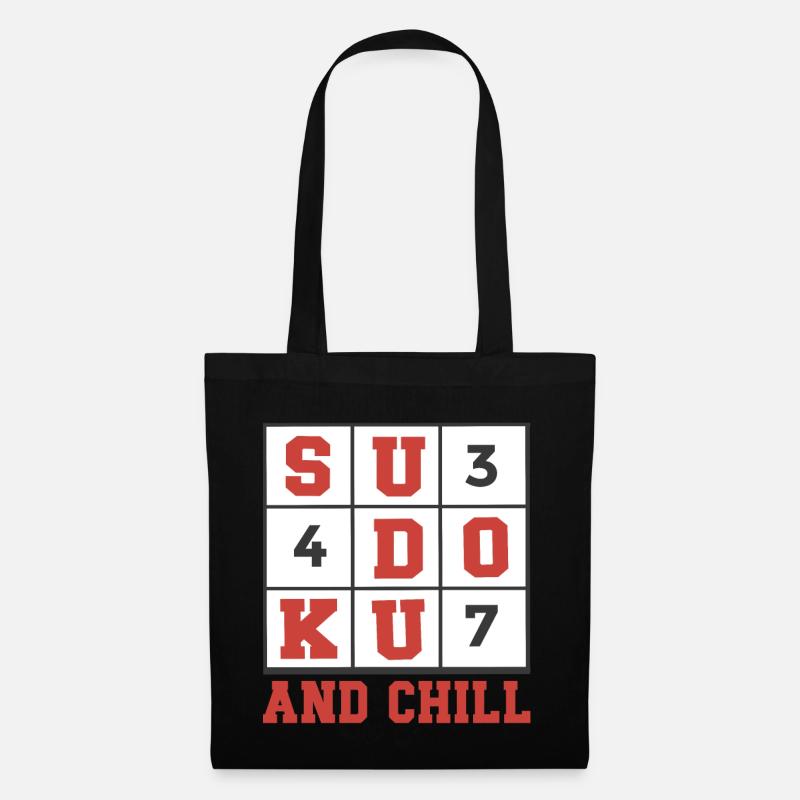Sudoku Puzzle Sudoku Grid Sudoku solving Sodoku - Tote Bag - black