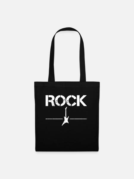 rock - Stoffbeutel - Schwarz