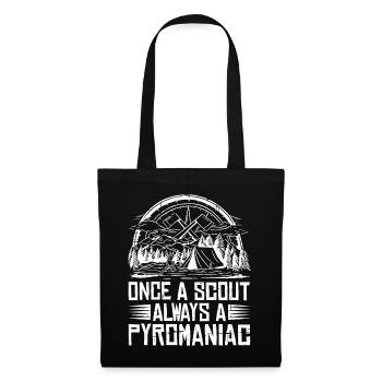 Once A Scout, Always A Pyromaniac 22 - Tote Bag - black - Front
