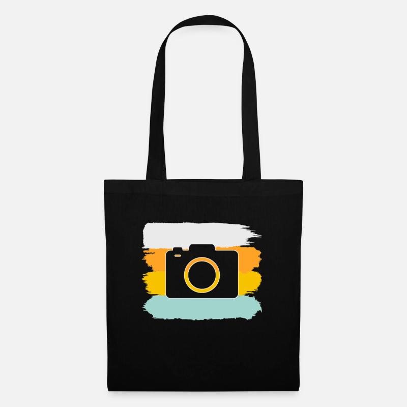 Fotografie Retro - Stoffbeutel - Schwarz